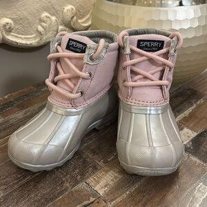 Toddler Girl Sperry Duck Boots